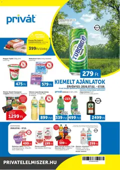 PRIVÁT akciós újság - amely érvényes a következő dátumtól: 2026.07.02.