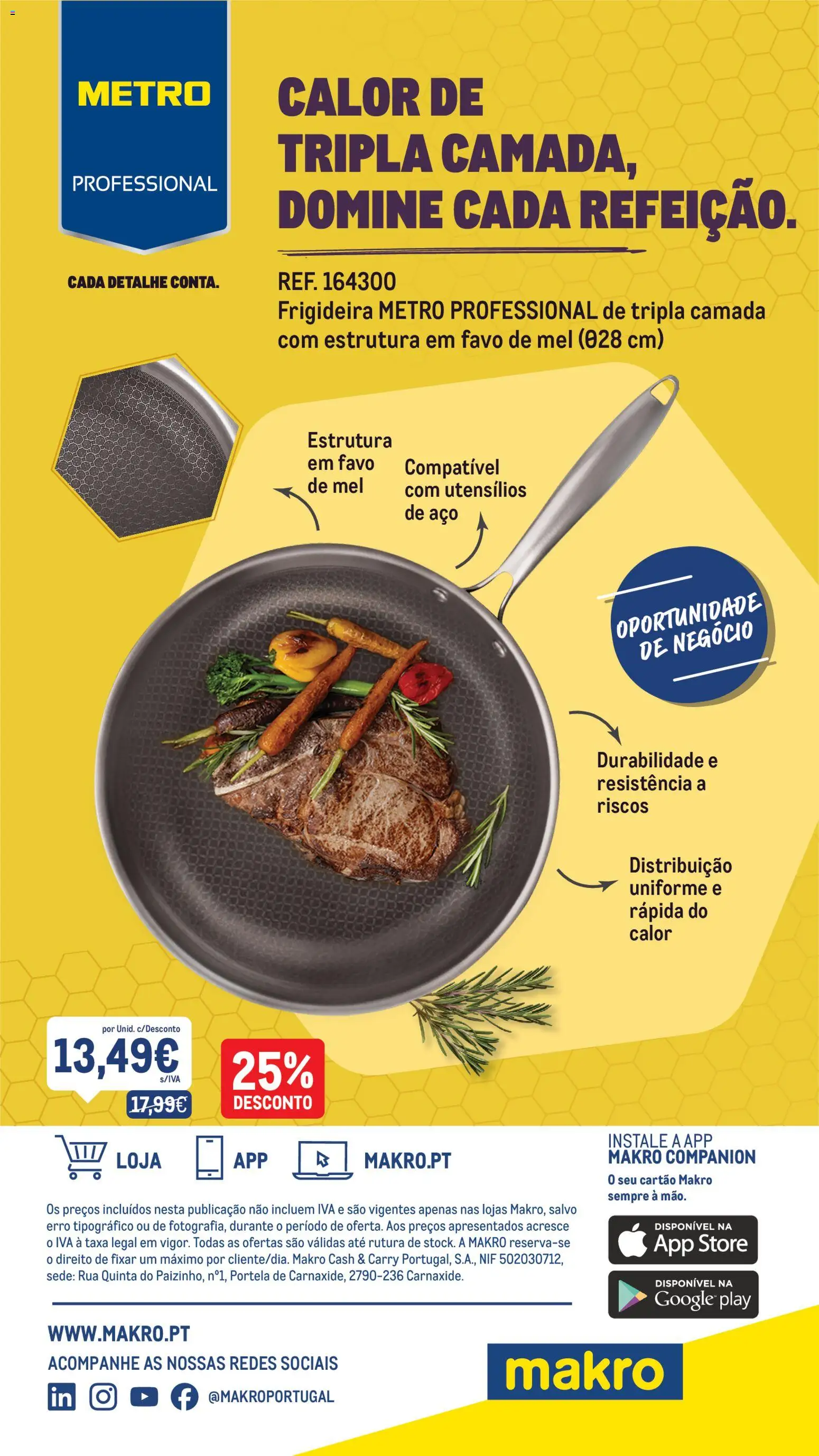 Makro folheto │ válido de 11/08/2026 | Página: 26 | Produtos: Frigideira, Mel