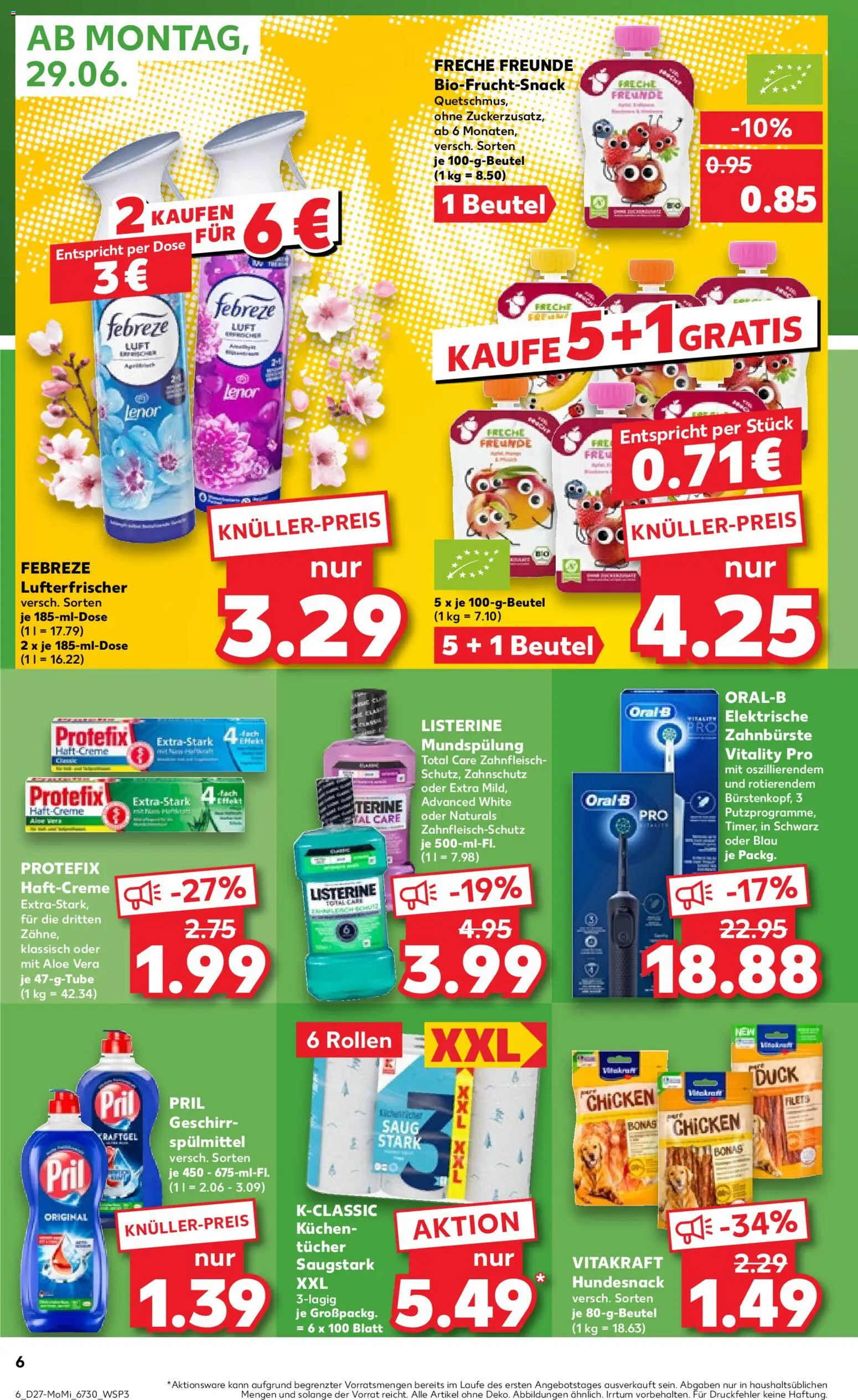 Kaufland Německo leták - Zeitz od 29.06.2026 | Strana: 6