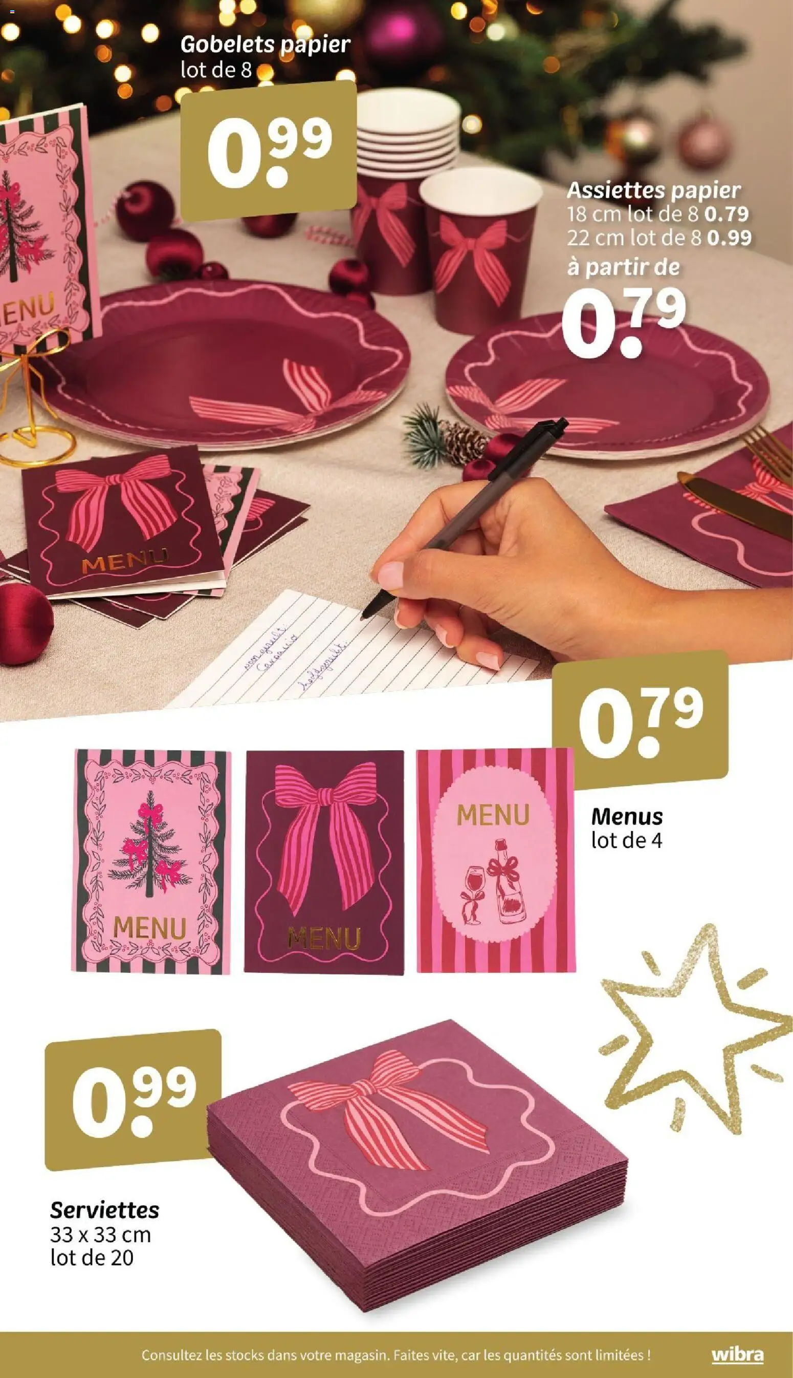 {H1} | Page: 3 | Produits: Serviettes, Carpaccio