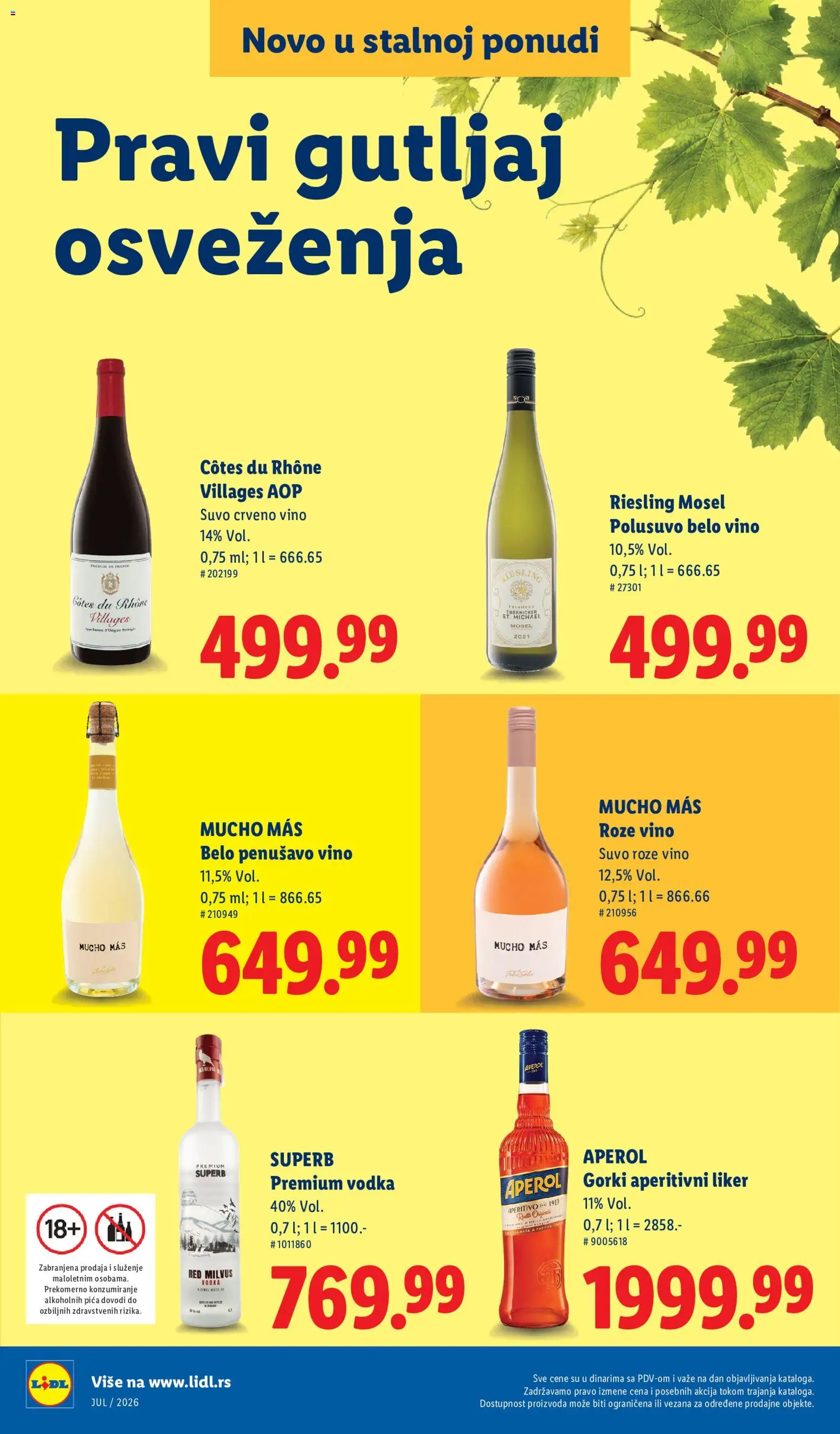 Lidl katalog - važi od 03.08.2026 | Strana: 22