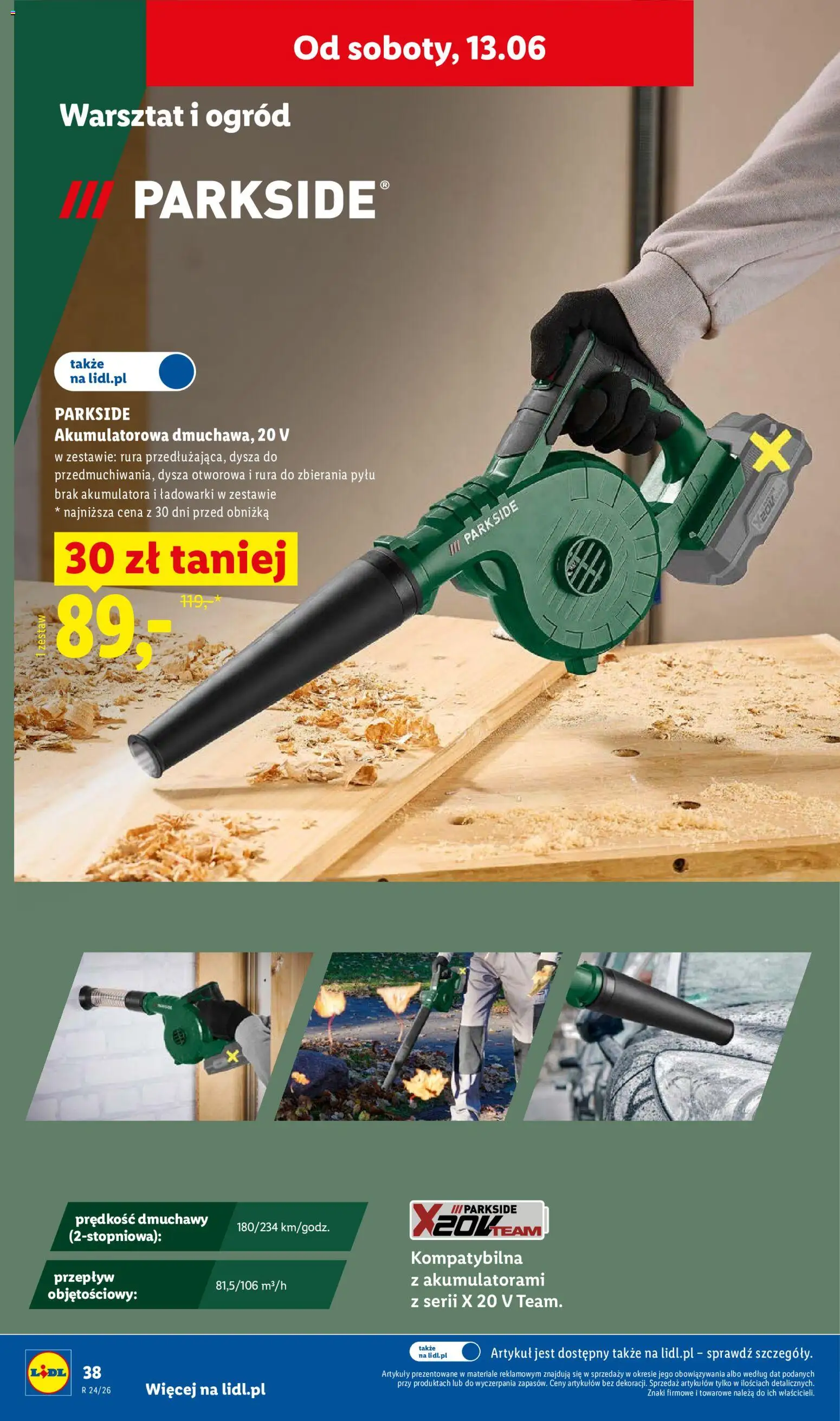 Lidl Polsko katalog od 08.06.2026 | Strana: 42 | Produkty: Parkside