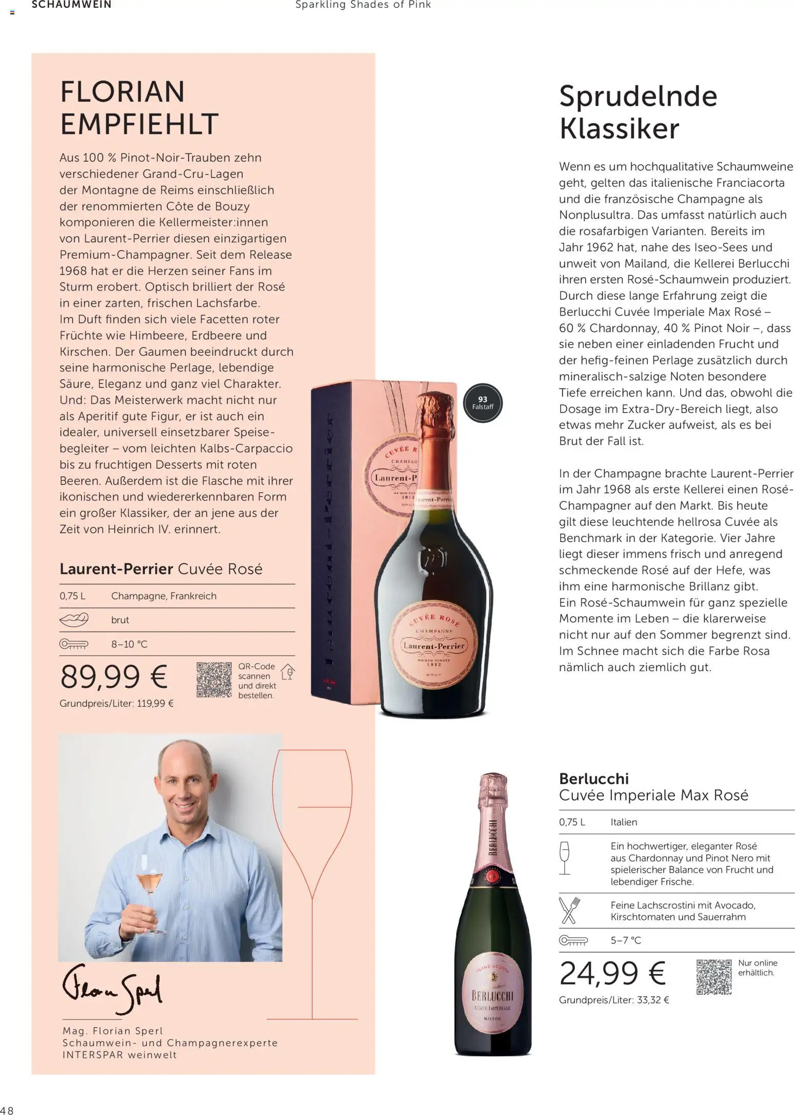 Interspar Meine Weinwelt Sommer 2026 gültig ab 11.06.2026 | Seite: 48 | Produkte: Zucker, Duft, Sauerrahm