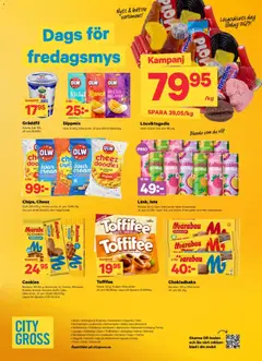 City Gross erbjudanden - Förhandsvisning av reklamblad från butik City Gross aktuell från 19/09/2026 | Sida: 14 | Produkter: Chokladkaka, Iste, Galler, Gräddfil