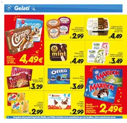 Anteprima del volantino SuperConveniente volantino Caltanissetta, San Cataldo, Avola, Lascari, Milazzo, Barcellona valido a partire dal 21/07/2026 | Pagina: 6 | Prodotti: Cioccolato, Panna, Gelato, The