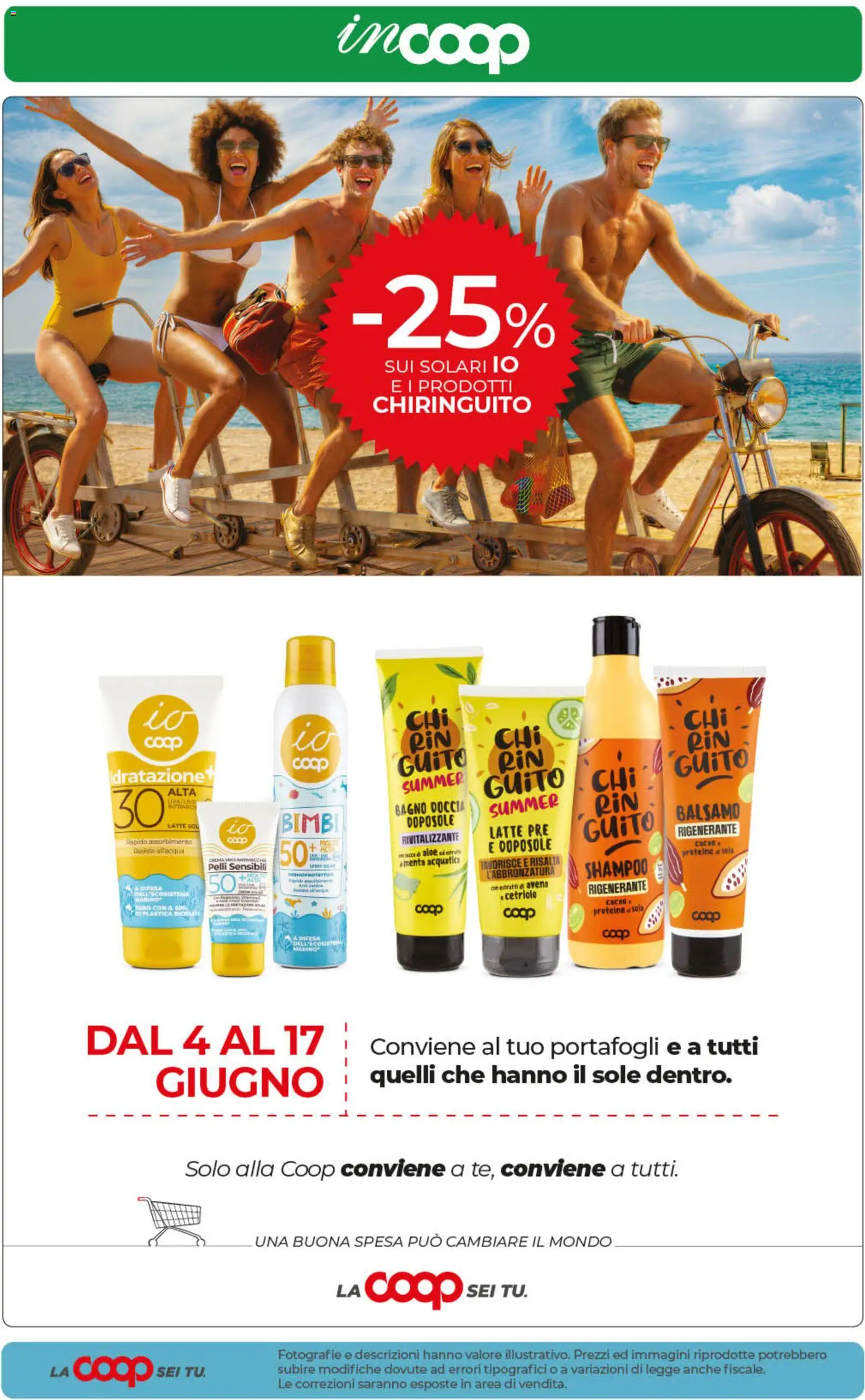 Volantino COOP del 09.06.2026 | Pagina: 21 | Prodotti: Balsamo, Cacao, Bagno, Doccia