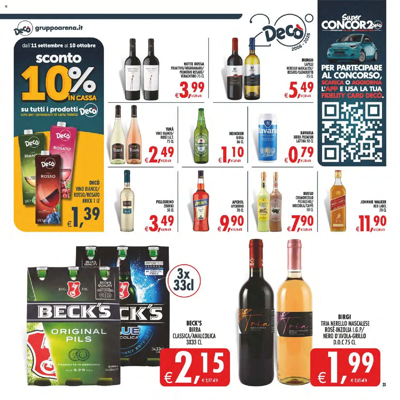 Volantino Decò del 02/10/2026 | Pagina: 33