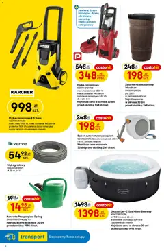 Pogląd oferty "Castorama gazetka" - ważna od 13.05.2026 | Strona: 8 | Produkty: Wąż ogrodowy, Zbiornik na deszczówkę
