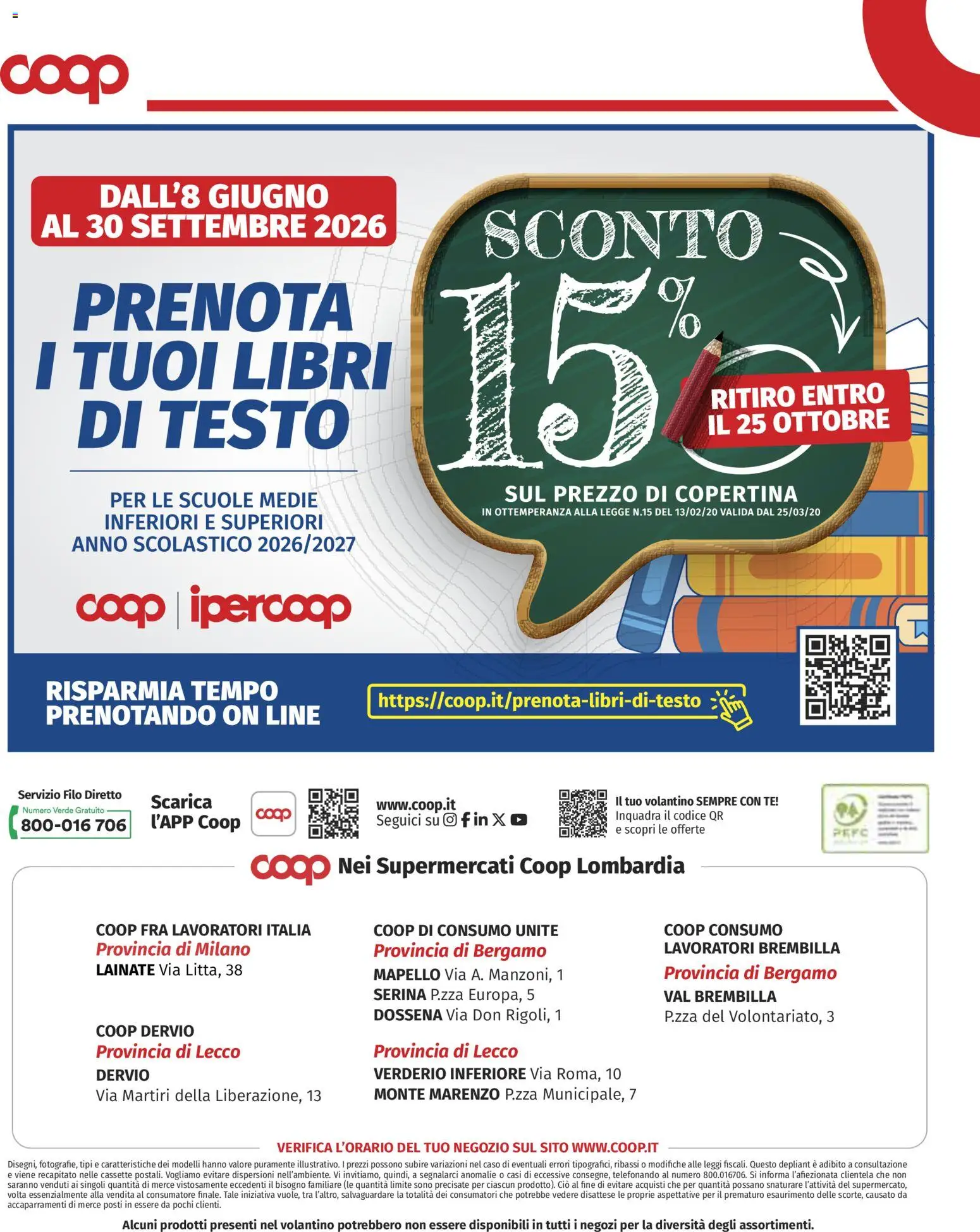 Volantino COOP del 11.06.2026 | Pagina: 11 | Prodotti: Tè