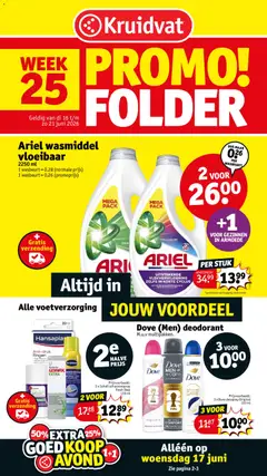 Kruidvat folder week 25 - Voorbeeld van een folder van Kruidvat, geldig van 16.06.2026