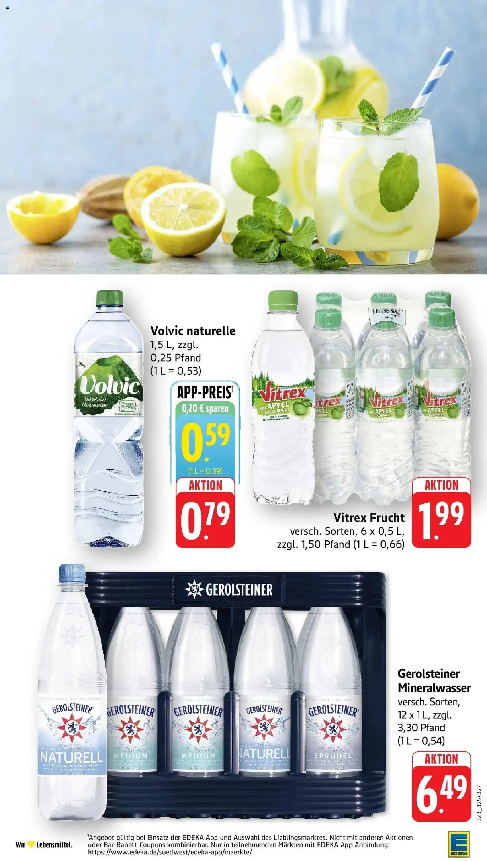 Edeka prospekt Steinfeld	 – gültig ab 10.05.2026 | Seite: 37 | Produkte: Äpfel, Mineralwasser, Volvic, Gerolsteiner