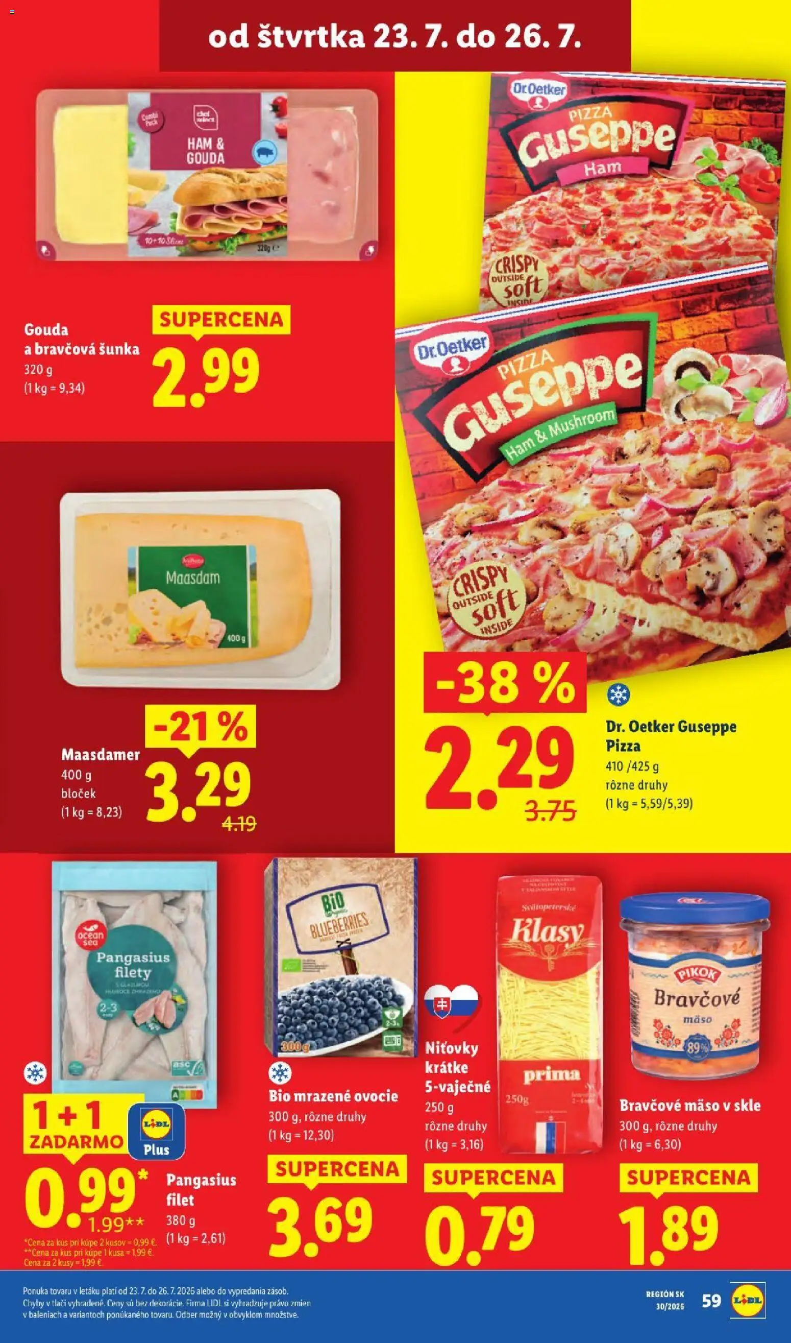 Nové Lidl akcie – leták je platný od 20.07.2026 | Strana: 83