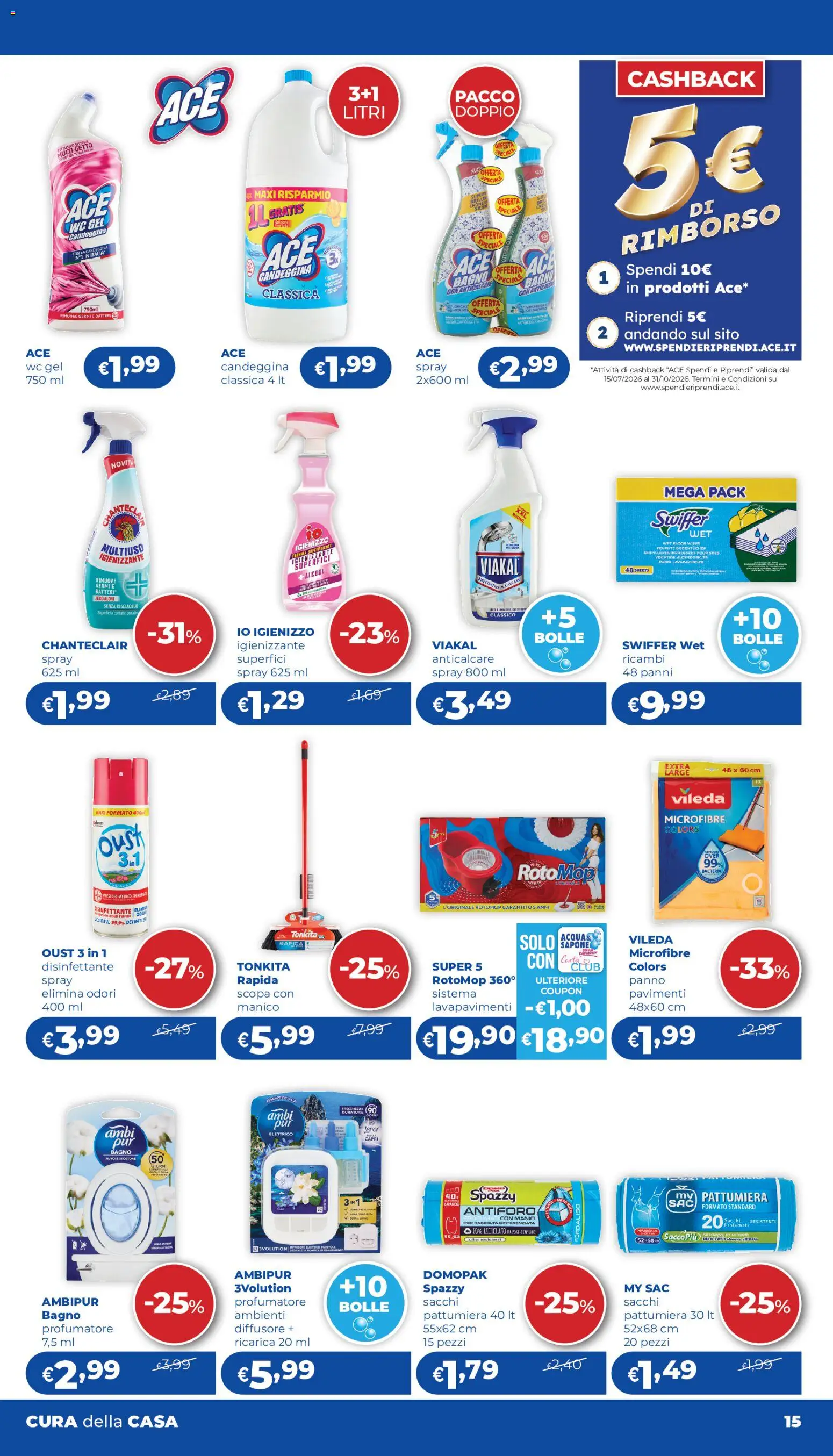 Volantino Acqua e Sapone del 13/08/2026 | Pagina: 15