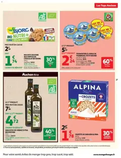 Auchan - Prévisualisation de Auchan catalogue valide à partir de 13/10/2026 | Page: 27 | Produits: Olive, Pépites de chocolat, Crozets, Biscuits