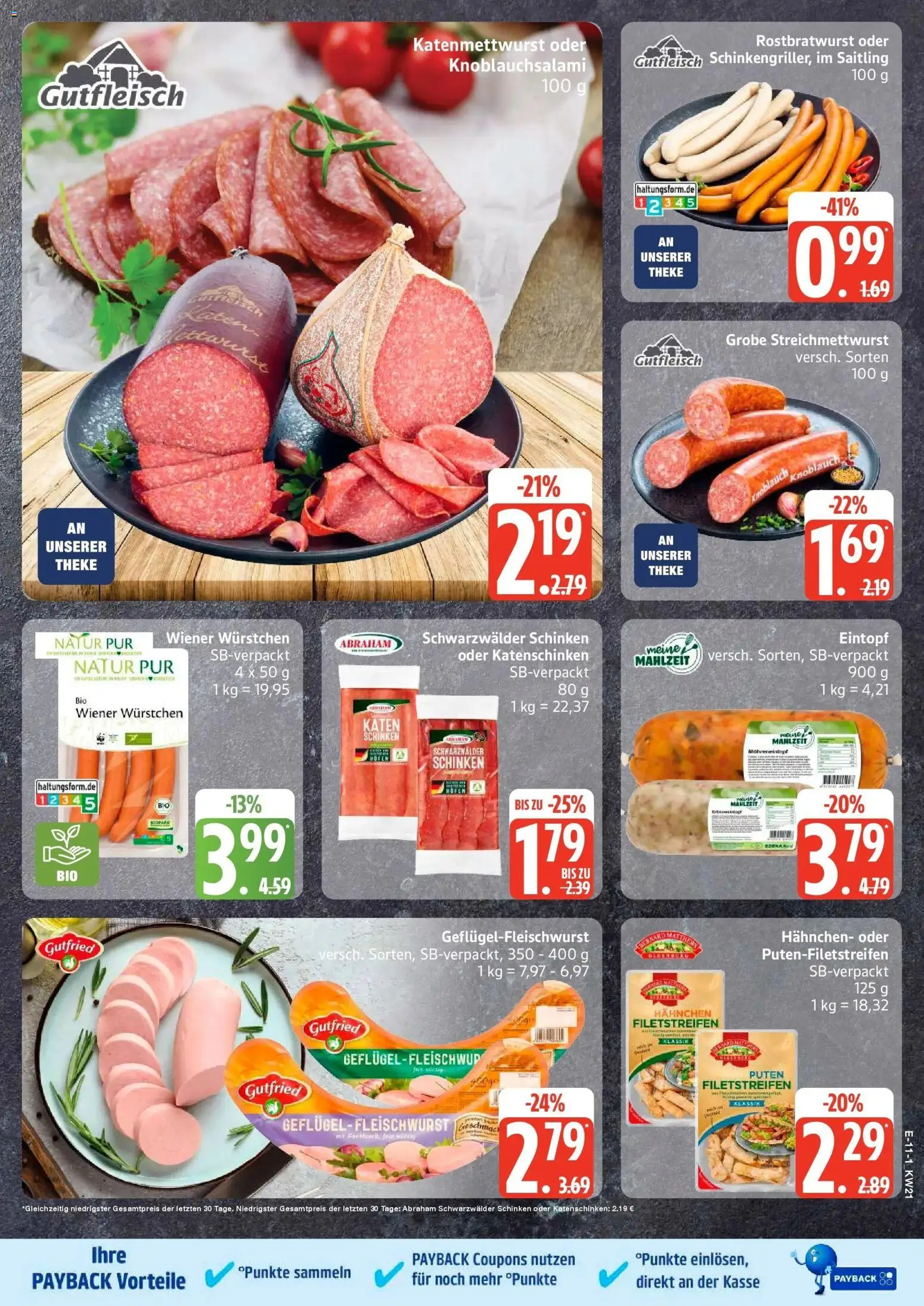 Marktkauf Prospekt Mölln	 – gültig ab 17.05.2026 | Seite: 11 | Produkte: Wiener wurstchen, Theke, Knoblauch, Schinken