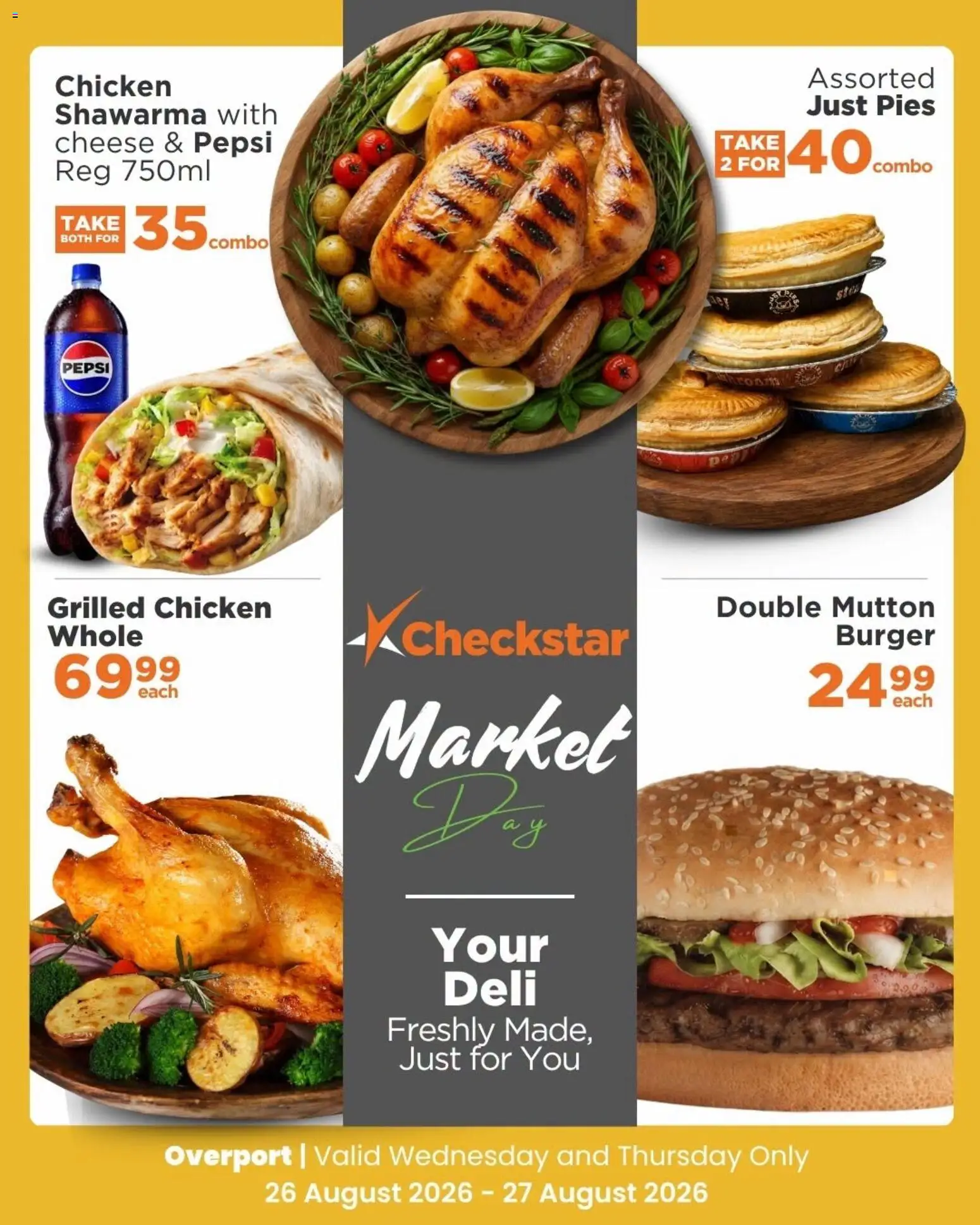 New Check Star catalogue – valid from 26/08/2026 | Page: 2 | Products: Cheese, Chicken
