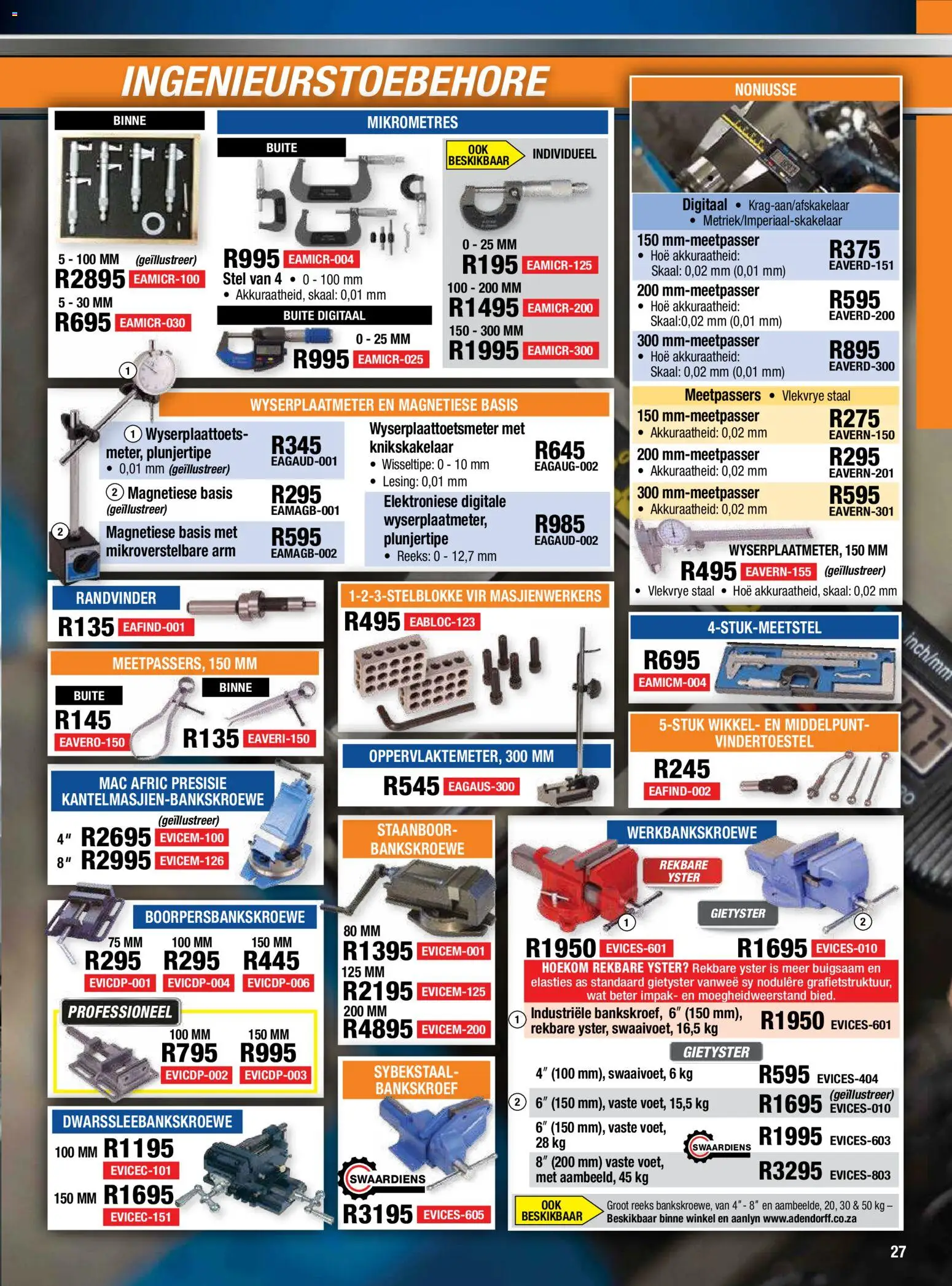 New Adendorff catalogue – valid from 01/10/2026 | Page: 29