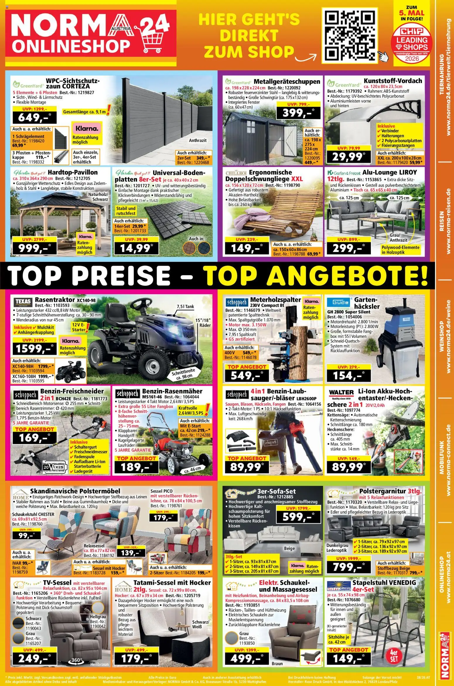 Norma Online shop gültig ab 14.09.2026 | Seite: 1