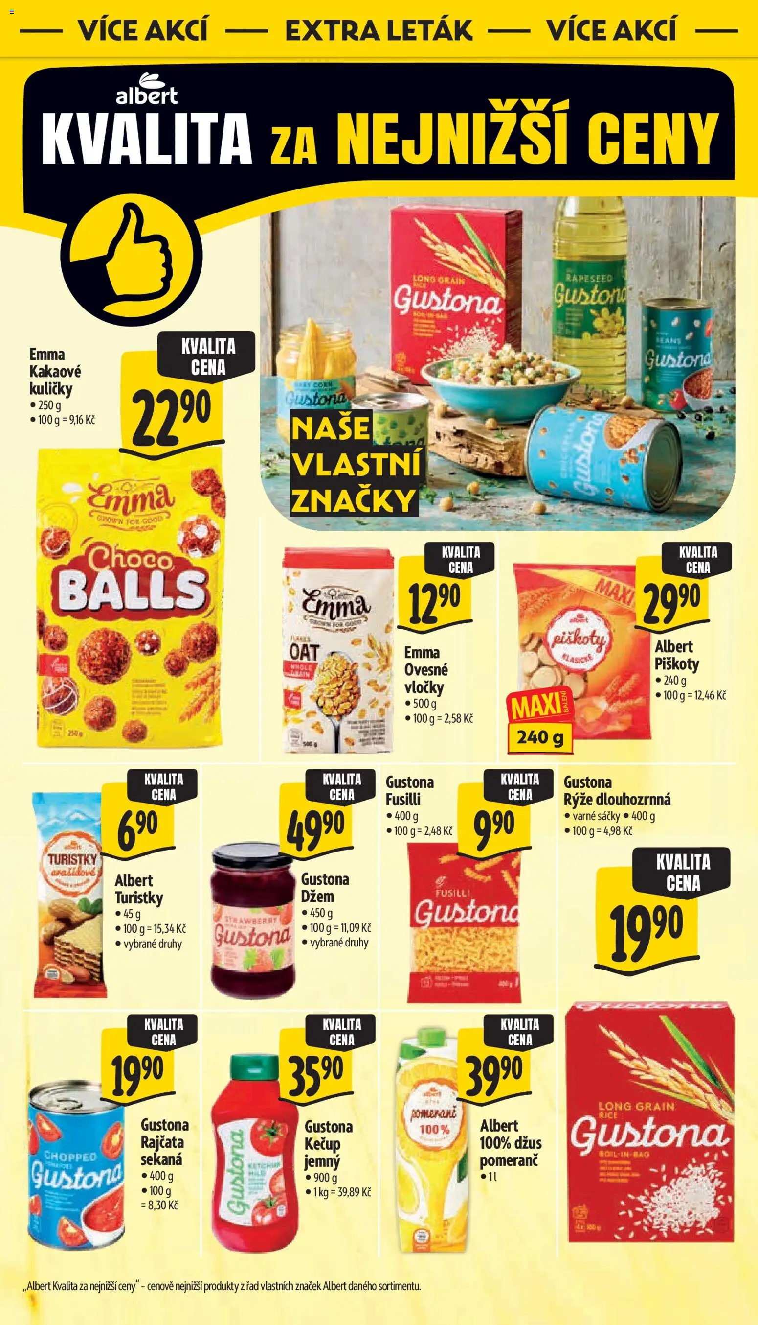 Albert leták - Hypermarket - Znojmo od 14.10.2026 | Strana: 37 | Produkty: Piškoty, Vločky, Sekaná, Kuličky