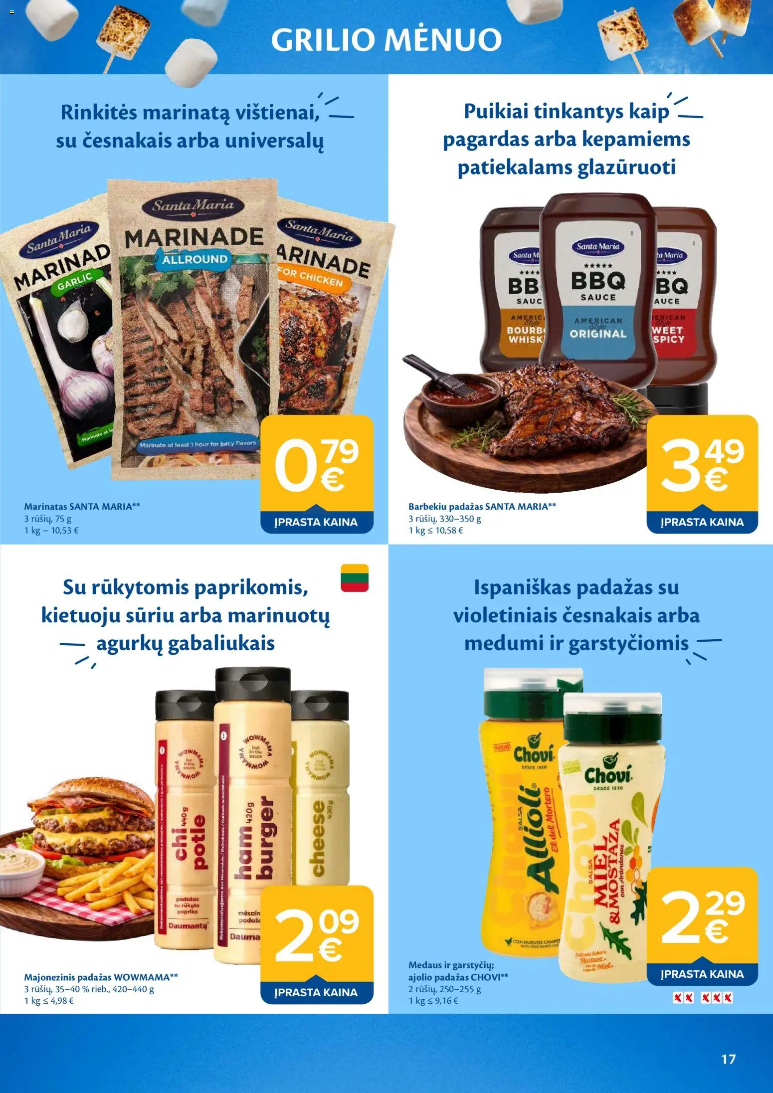 MAXIMA akcijos nuo 05.05.2026 | Puslapis: 17 | Prekių: Paprika, Padažas
