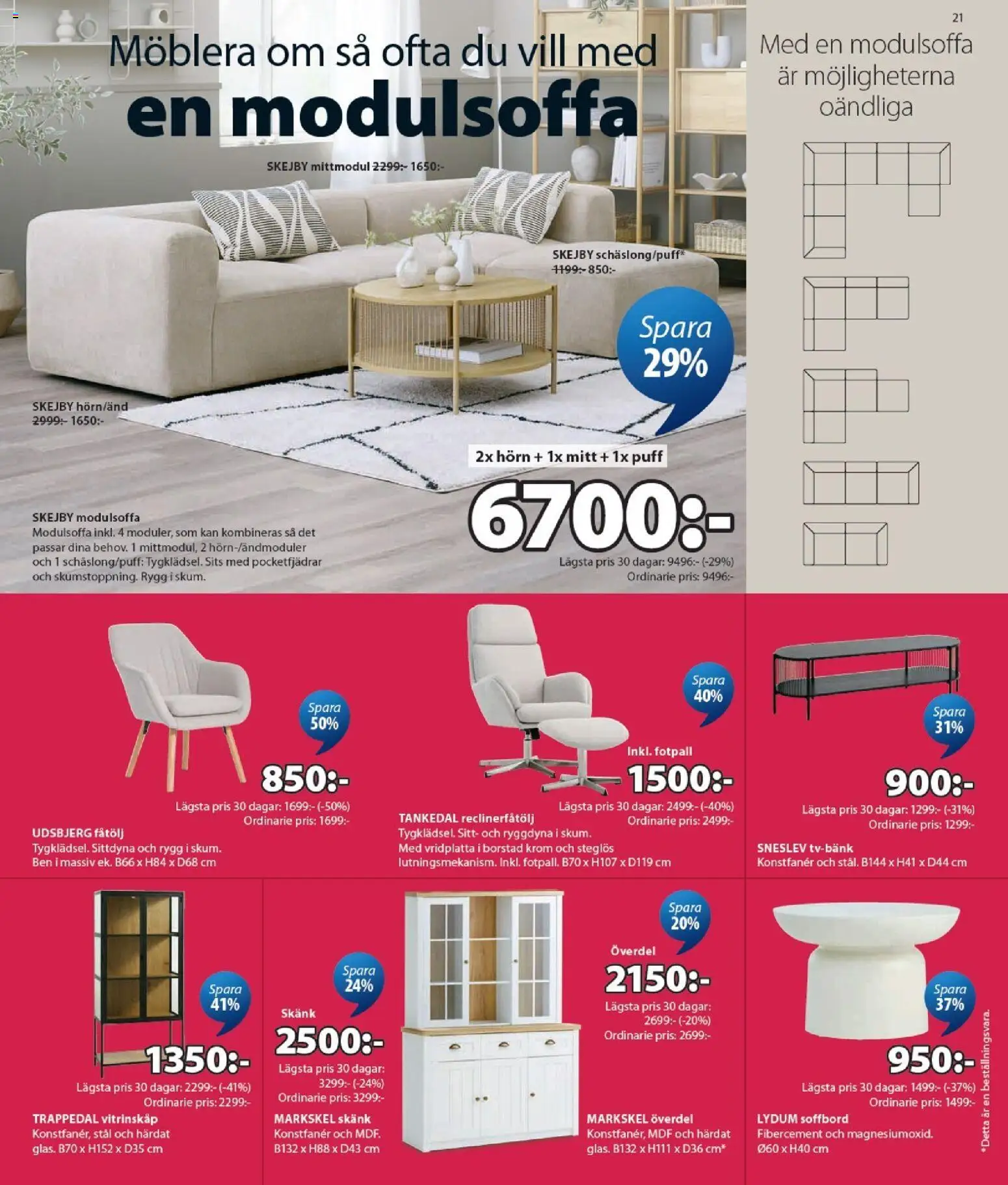 JYSK reklamblad aktuell från 29/06/2026 | Sida: 21