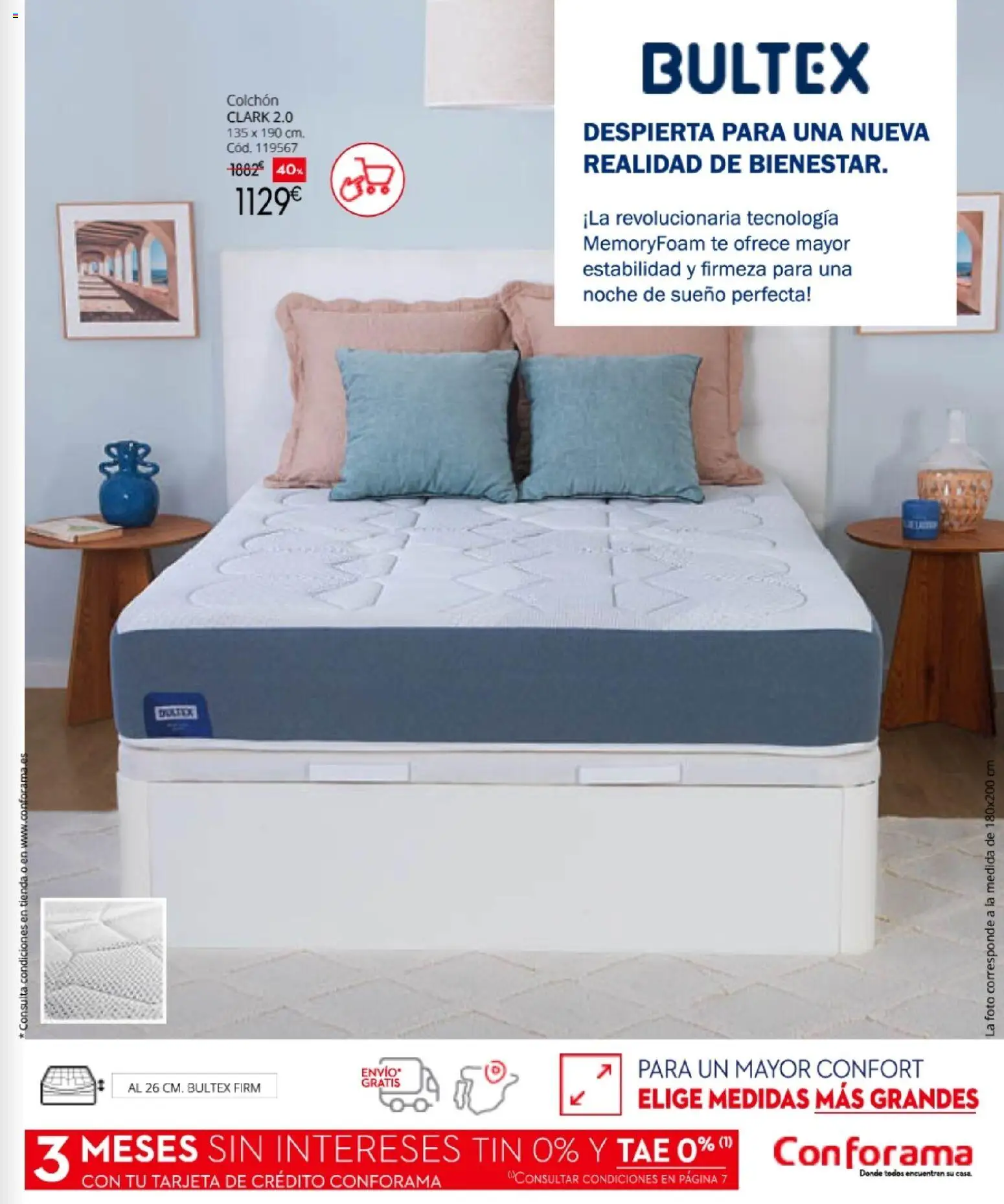 Conforama Camitis │ válido desde el 06/08/2026 | Página: 31 | Productos: Té, Colchon