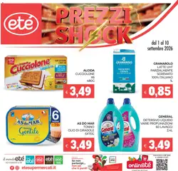 Anteprima del volantino Eté volantino valido a partire dal 01/09/2026