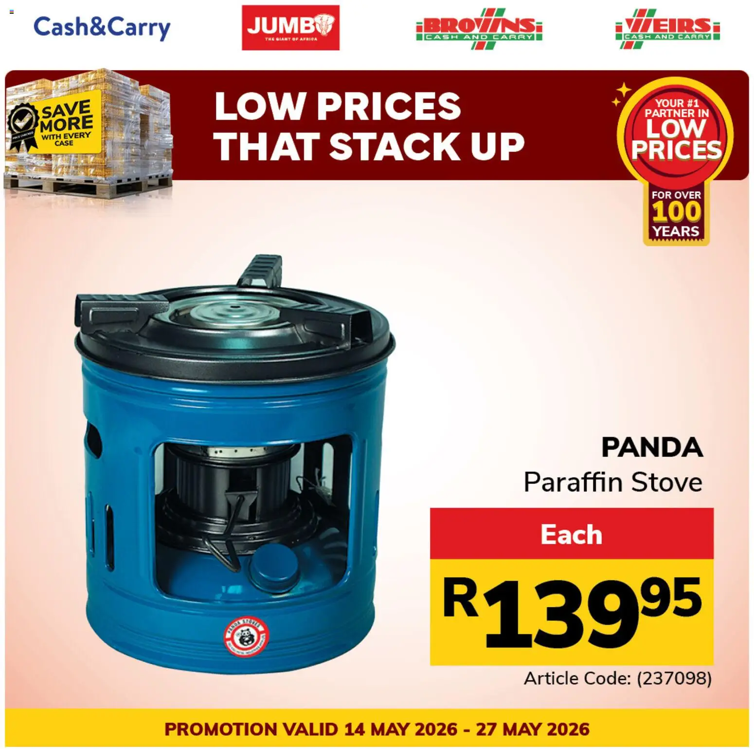 New Jumbo catalogue – valid from 14.05.2026 | Page: 3 | Products: Case, Stove