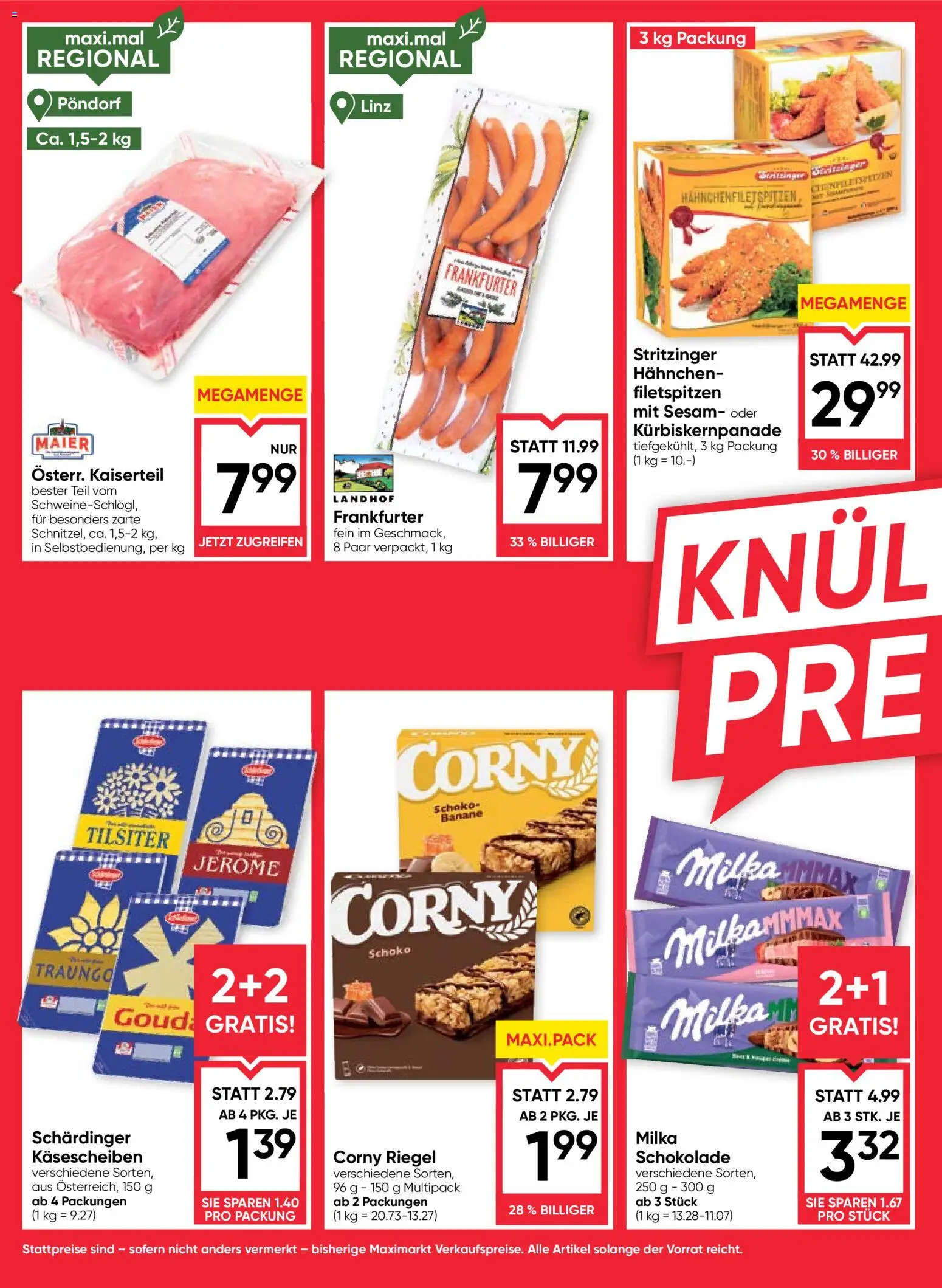 Maximarkt Flugblatt gültig ab 16.07.2026 | Seite: 2 | Produkte: Schokolade