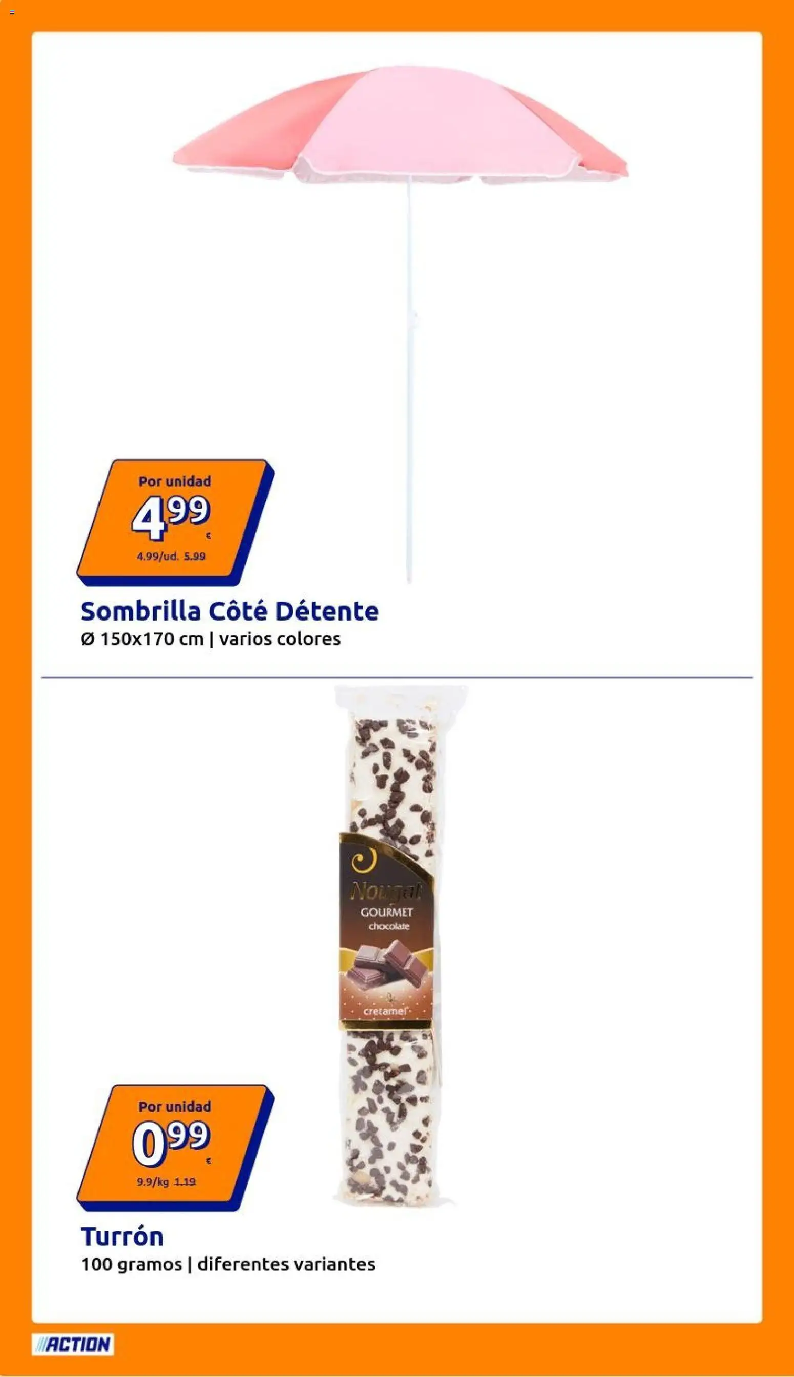Action folleto │ válido desde el 08/07/2026 | Página: 6 | Productos: Chocolate, Sombrilla
