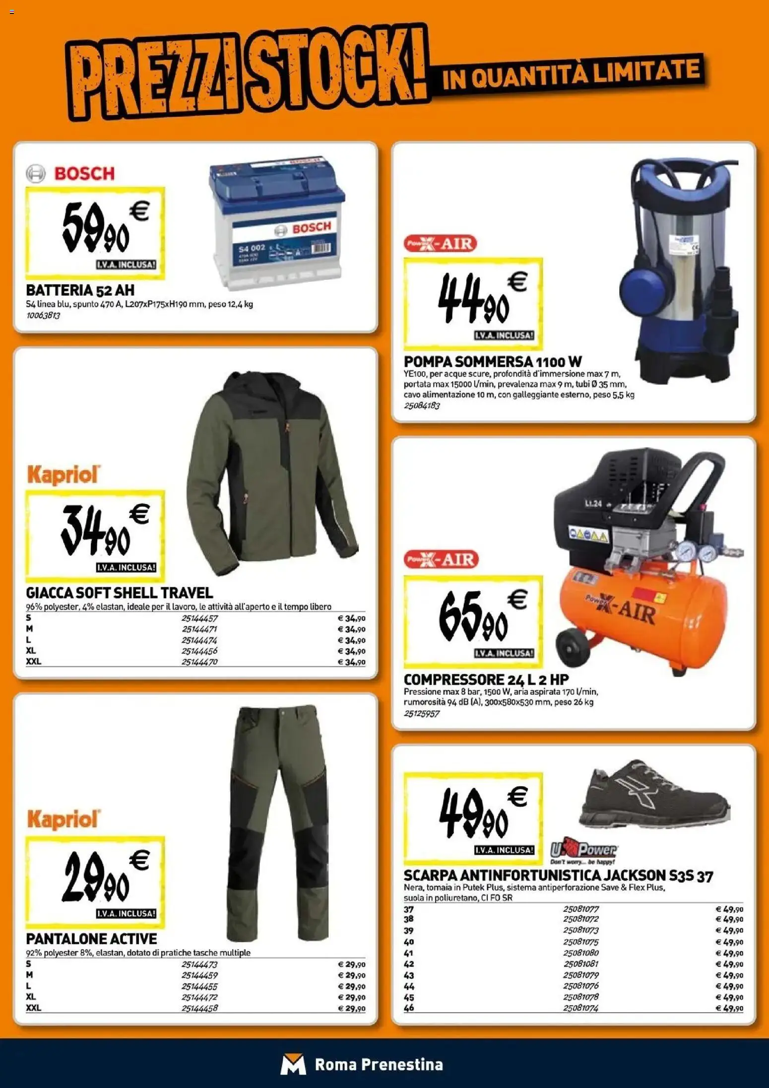 Nuovo TECNOMAT catalogo Roma dal 24/09/2026 > offerte anteprima 🛍️ | Pagina: 21 | Prodotti: Giacca, Cavo, Tubi, Batteria
