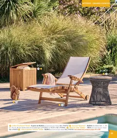 Jardiland - Prévisualisation de Jardiland catalogue printemps - été valide à partir de 27/02/2026 | Page: 63 | Produits: Noisette, Bain de soleil, Table
