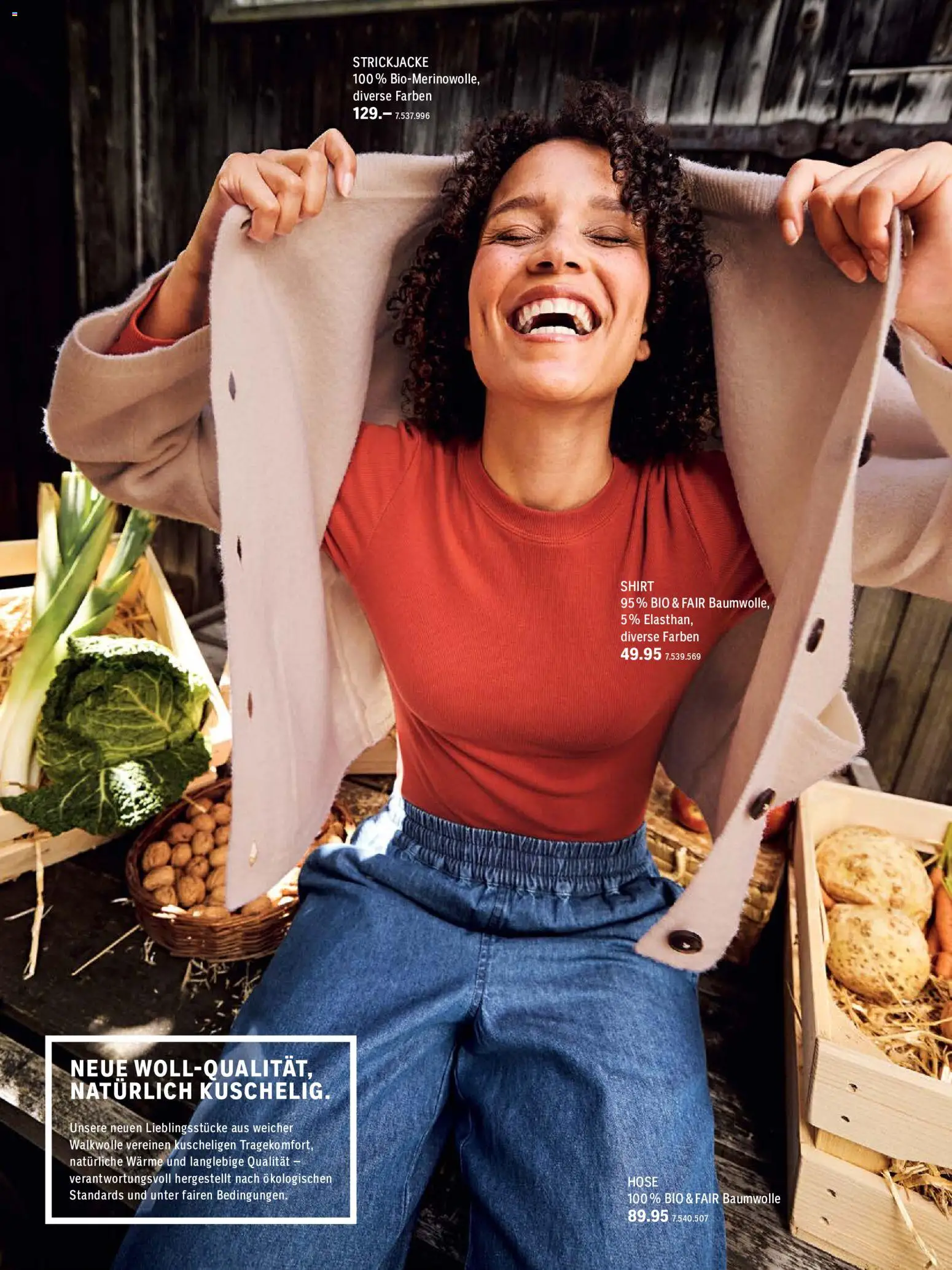 Coop City aktionen Naturaline – gültig ab 31.08.2026 | Seite: 4 | Produkte: Hose, Strickjacke, Shirt