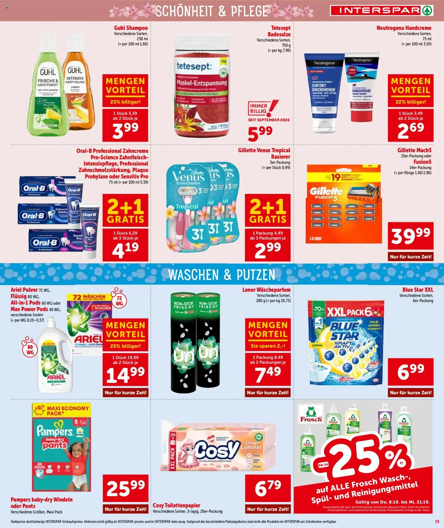 Interspar Flugblatt gültig ab 08.10.2026 | Seite: 19