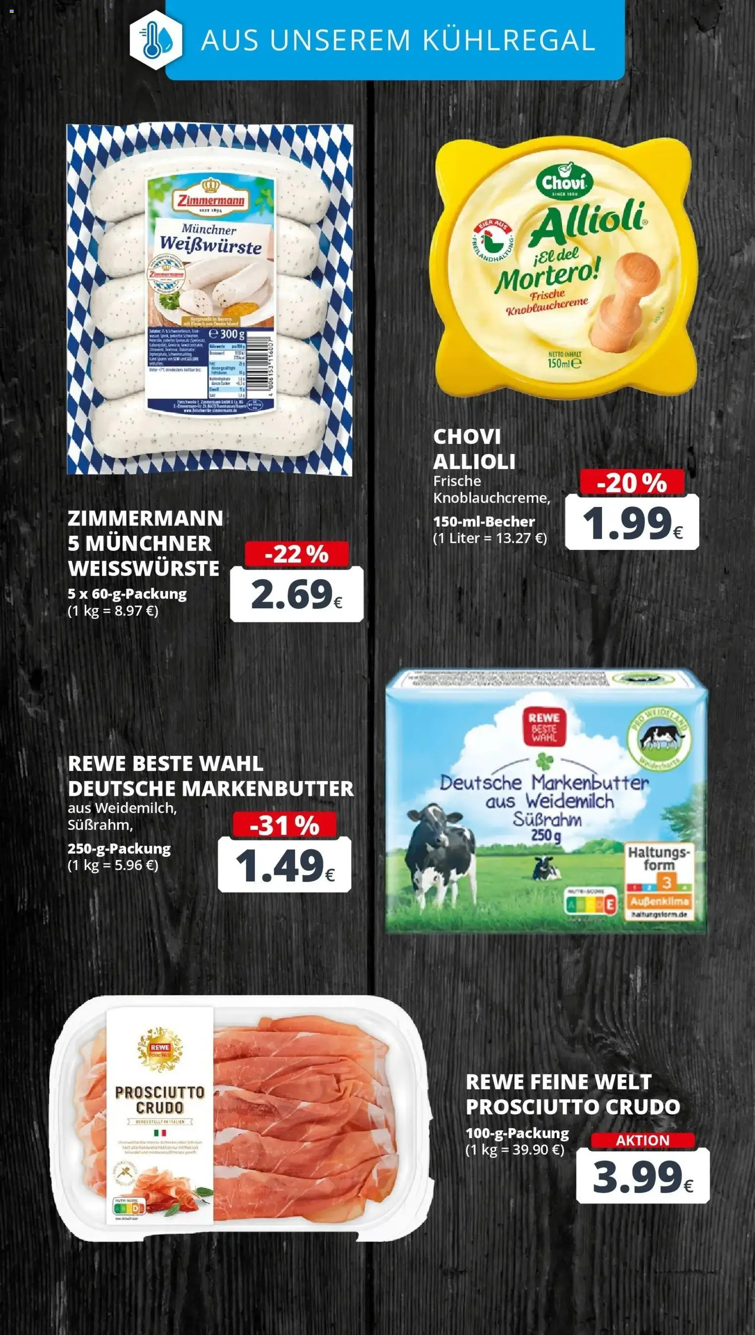 Rewe Prospekt Bergheim – gültig ab 17.05.2026 | Seite: 18 | Produkte: Butter