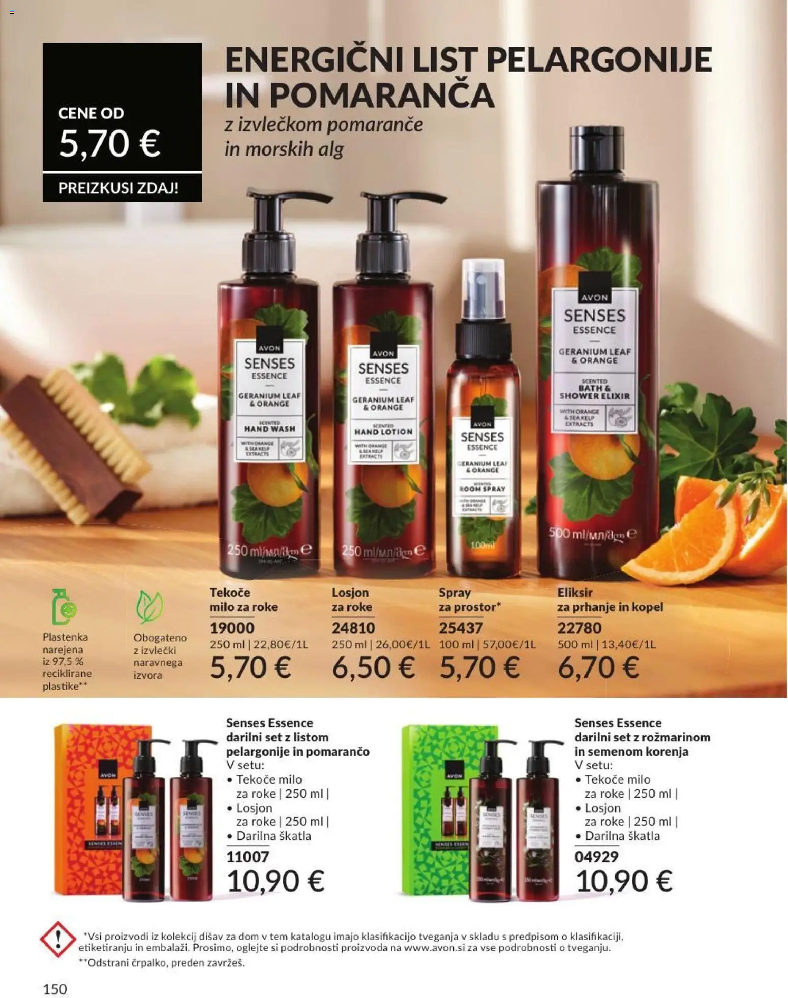Novi Avon katalog ponudbe – veljaven od 30.06.2026 | Stran: 150 | Izdelki: Tekoče milo, Kopel, Milo, Pomarance