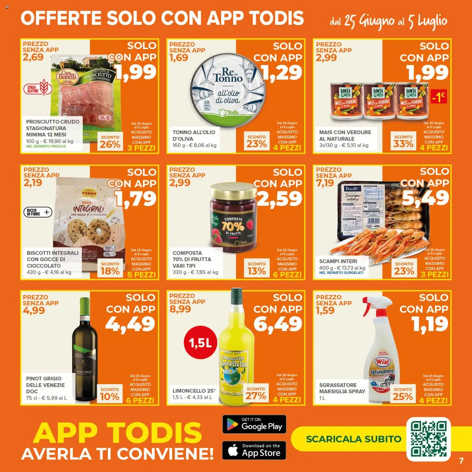 Volantino Todis del 25/06/2026 | Pagina: 7