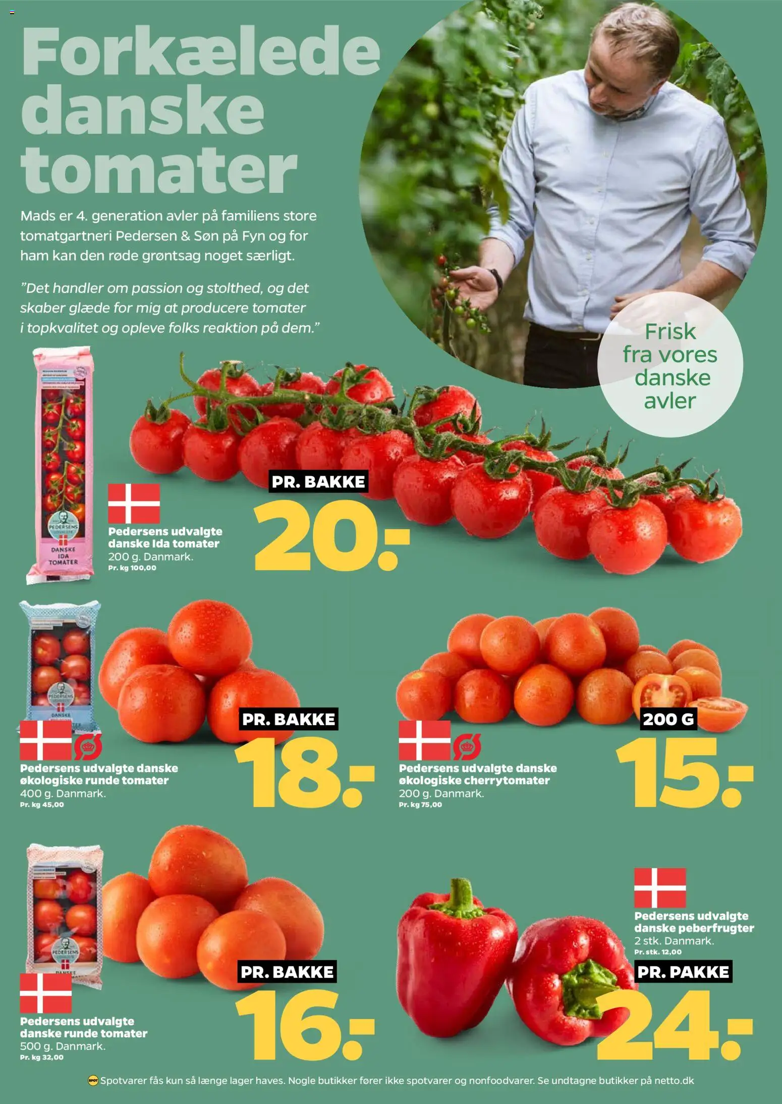 Netto tilbudsavis – gyldig fra 30.05.2026 | Side: 11 | Produkter: Tomater, Peberfrugter, Cherry, Cherrytomater