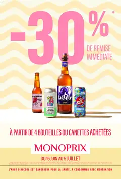 Monoprix - Prévisualisation de Monoprix - Guide place to beer valide à partir de 15.06.2026