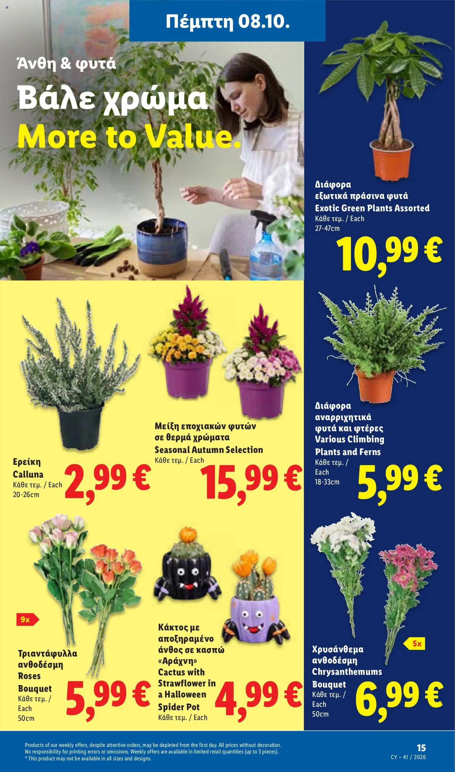 Lidl φυλλαδιο – σε ισχύ από 08/10/2026 | Σελίδα: 45