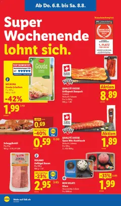 BON GELATI Glace, Stracciatella, Erdbeer Pro 1000 ml ab 06.08.2026 gültig | Seite: 2
