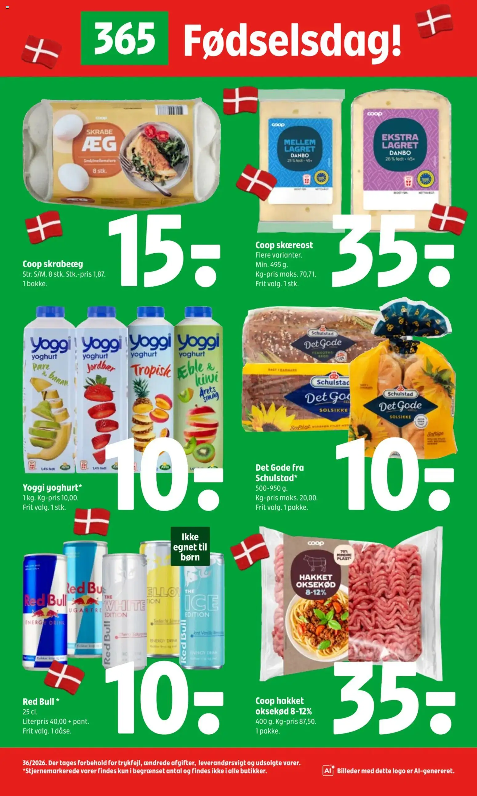 Coop 365 tilbudsavis – gyldig fra 03/09/2026 | Side: 2 | Produkter: Yoghurt, Jordbær, Oksekød, Kiwi