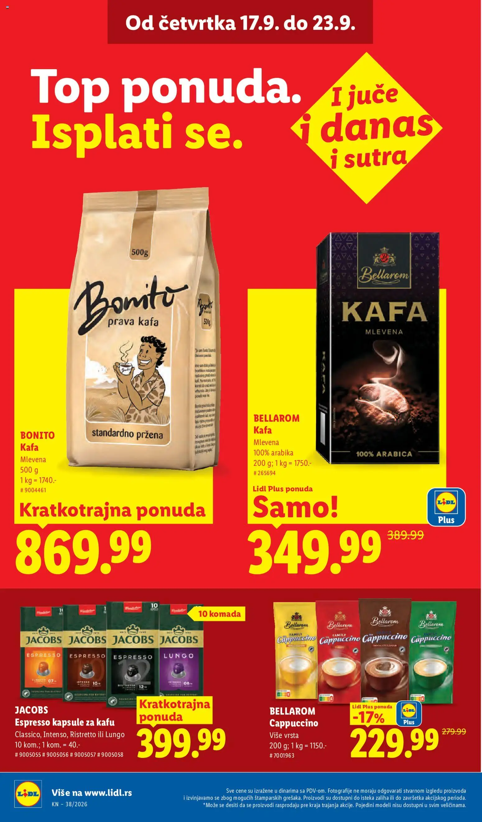 Lidl katalog - važi od 17.09.2026 | Strana: 32