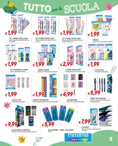 Anteprima del volantino Galassia volantino Scuola valido a partire dal 17/08/2026 | Pagina: 3