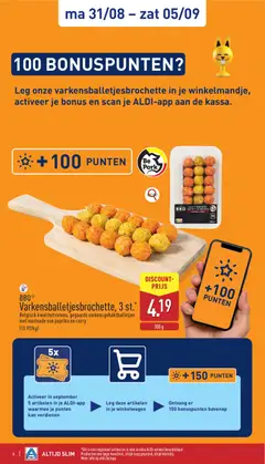 Aldi folder week 36 - Voorbeeld van een folder van Aldi, geldig van 31/08/2026 | Pagina: 6 | Producten: Paprika, Kan