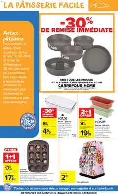 Carrefour Market - Prévisualisation de Carrefour Market Partageons le goût du mieux manger valide à partir de 27/10/2026 | Page: 16 | Produits: Réfrigérateur, Four, Œufs, Cadre