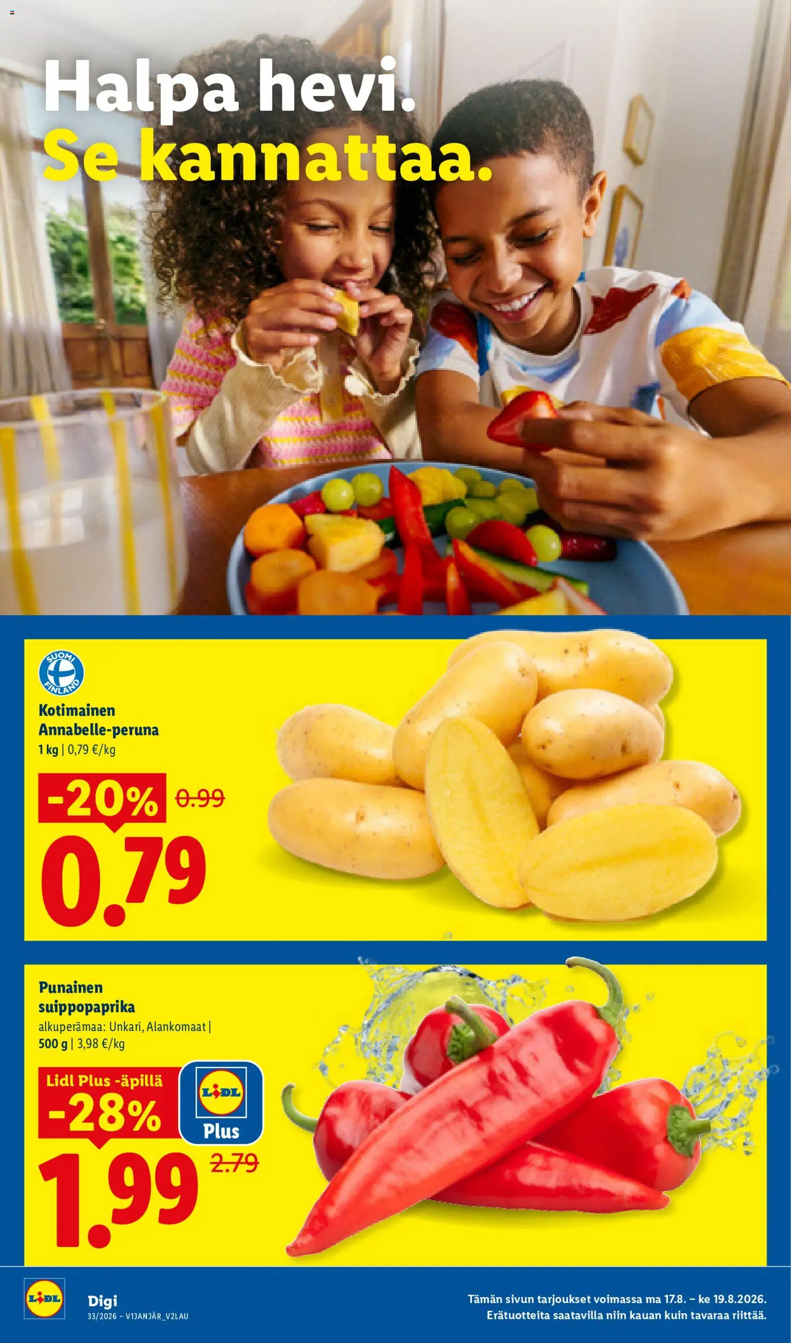 Lidl tarjoukset - Rovaniemi – voimassa 17/08/2026 alkaen | Sivu: 2