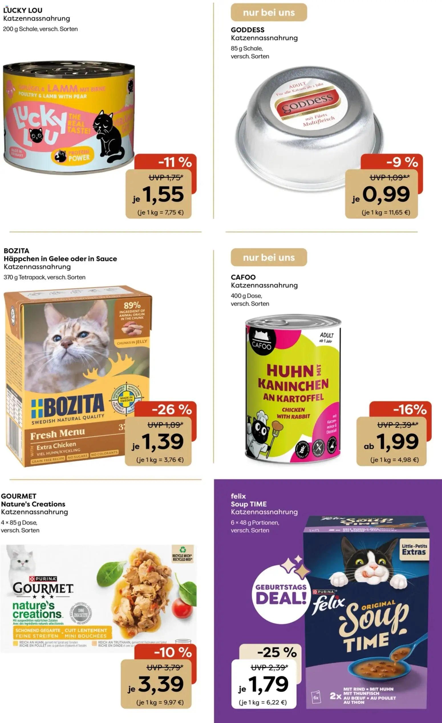 Zoo & co Prospekt – gültig ab 27.07.2026 | Seite: 7 | Produkte: Thunfisch, Kaninchen, Birne