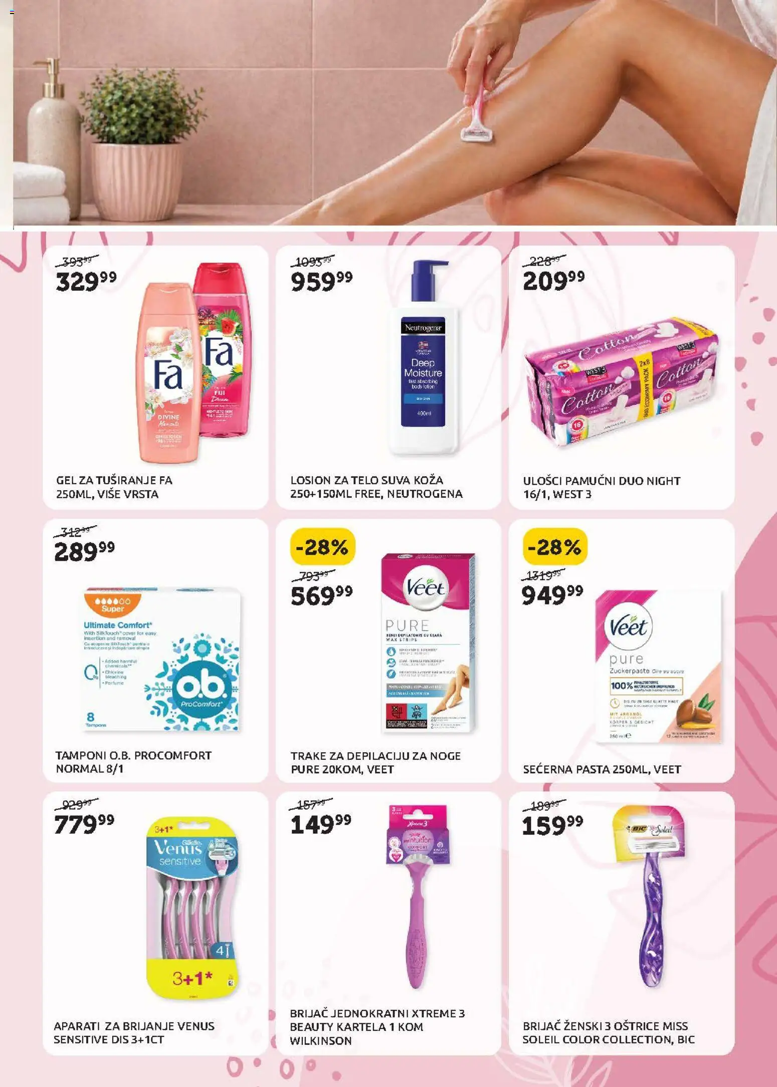 SuperVERO katalog - važi od 07.05.2026 | Strana: 9 | Proizvode: Brijač, Gel za tuširanje
