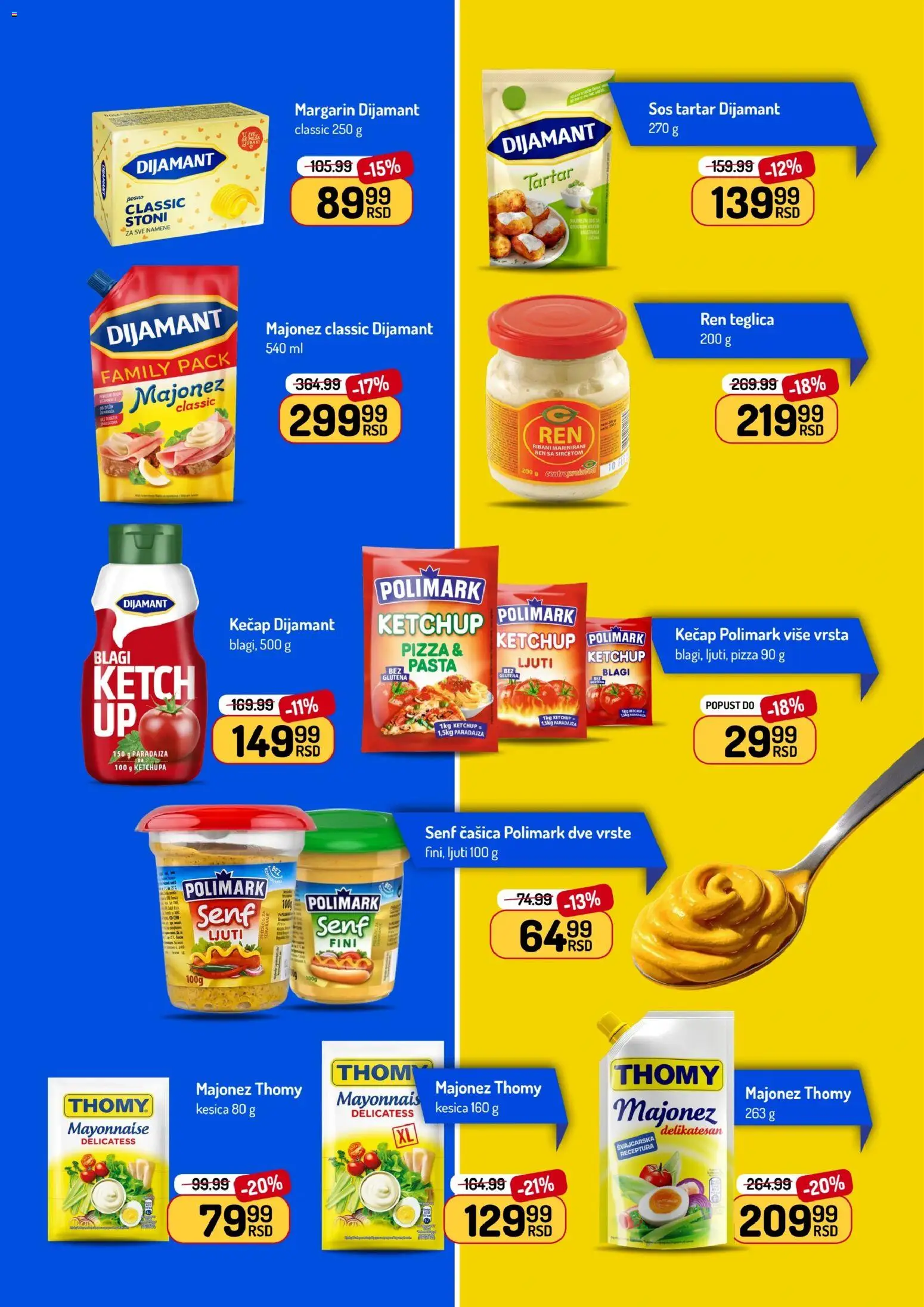 Aman katalog - važi od 08.06.2026 | Strana: 10 | Proizvode: Majonez, Kečap, Senf, Sos